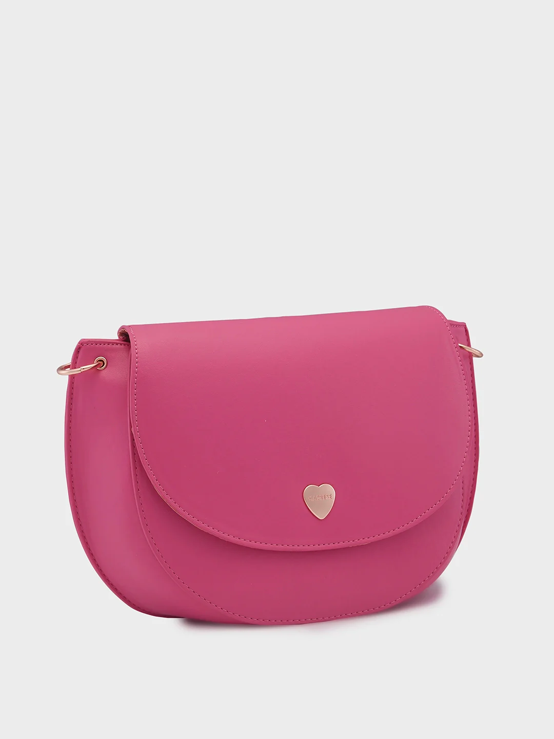 Caprese Ava Large Fuchsia Crossbody Bag - Image 5