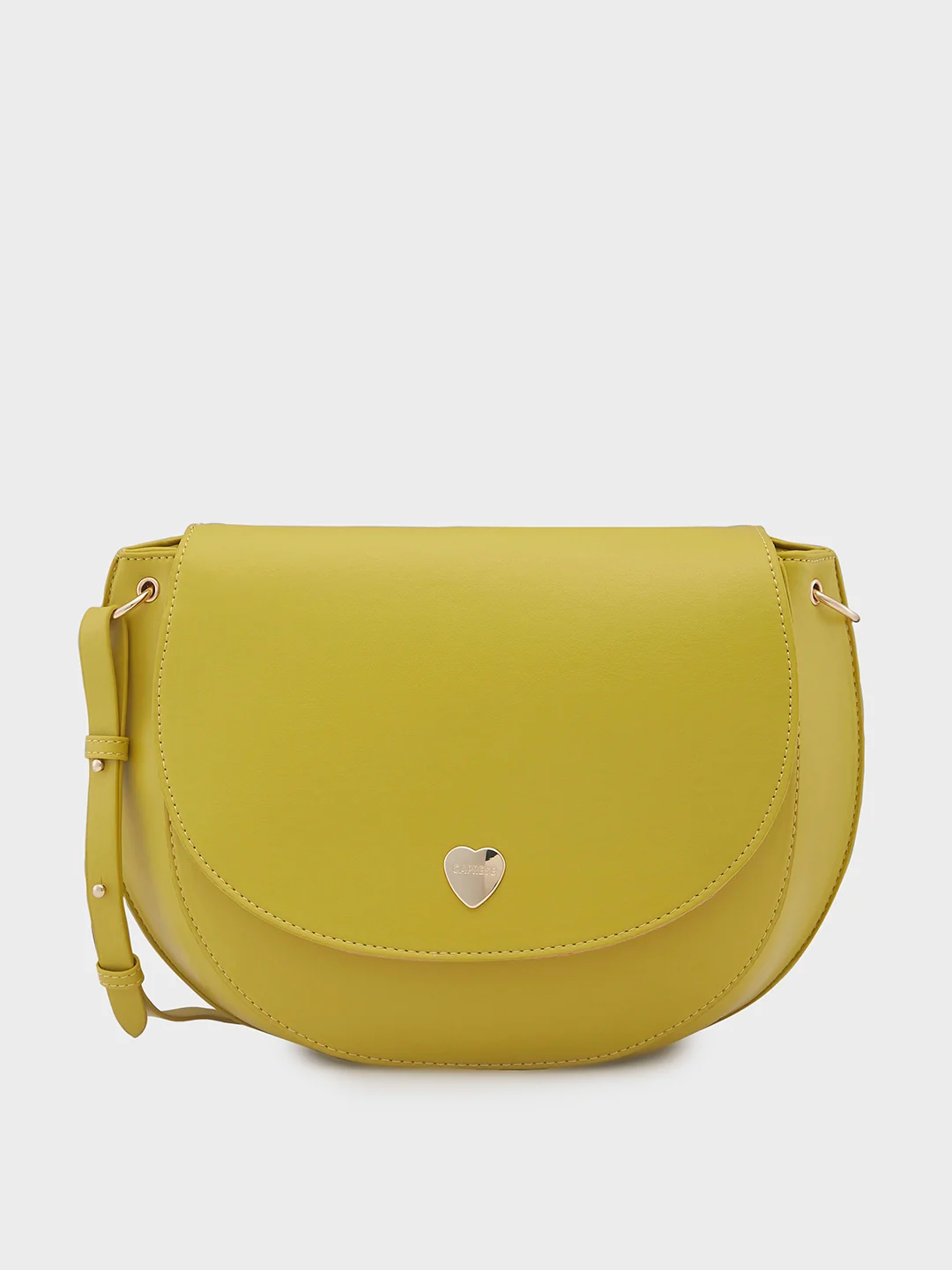 Caprese Ava Large Lime Crossbody Bag