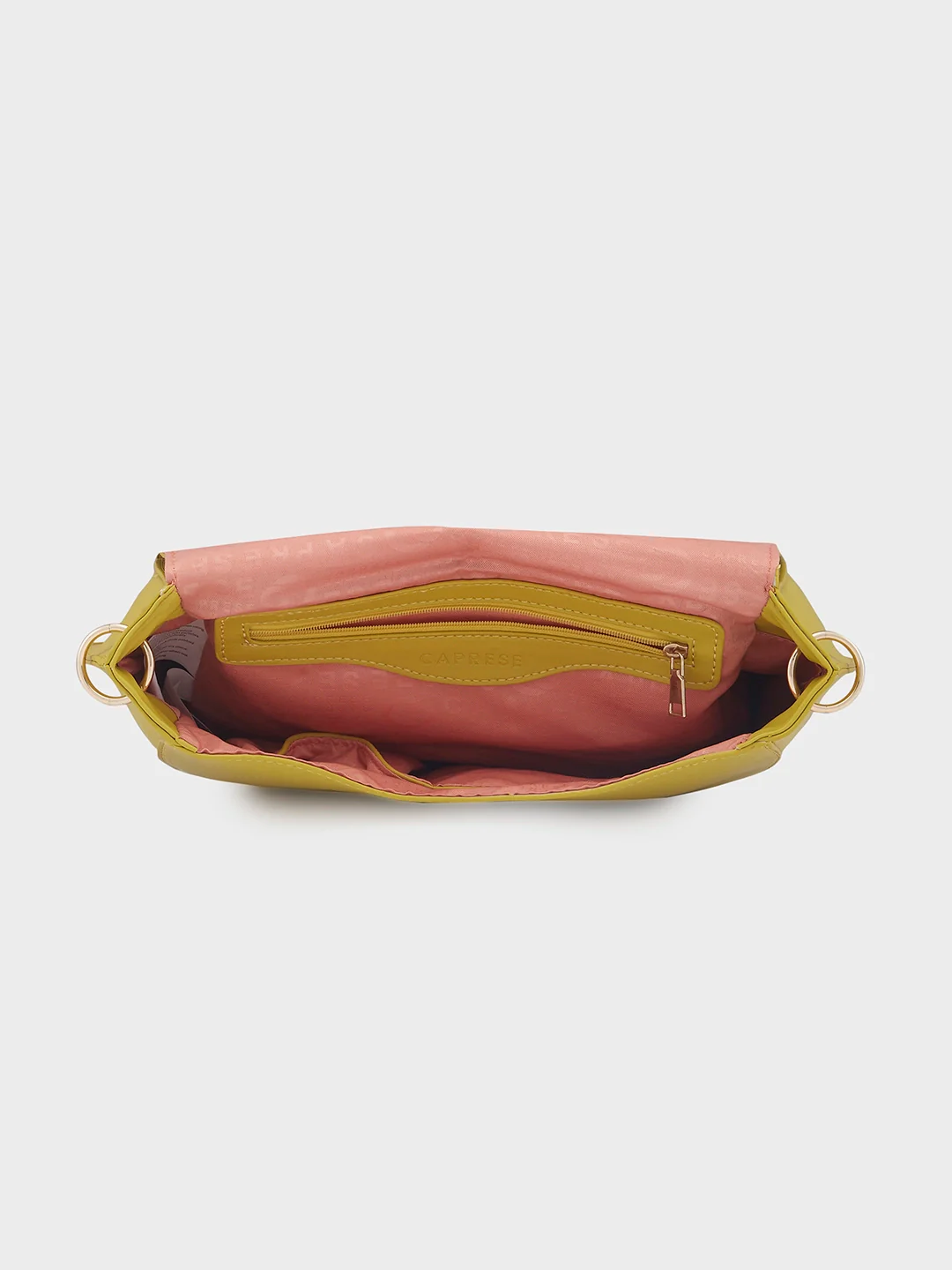 Caprese Ava Large Lime Crossbody Bag - Image 10