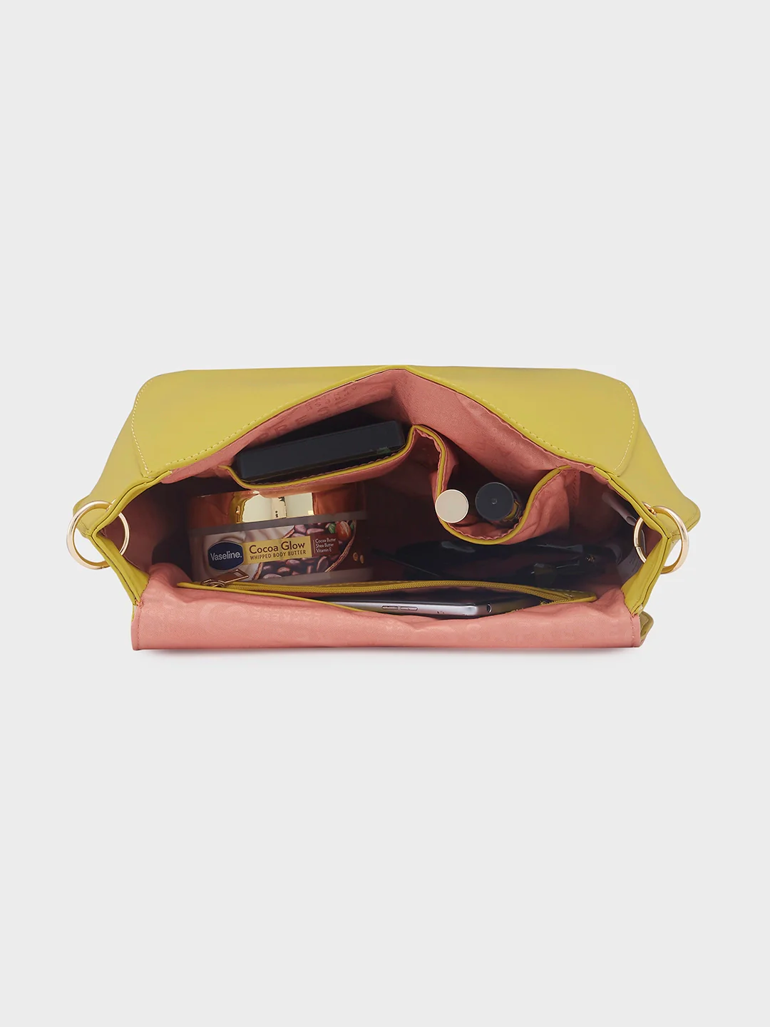Caprese Ava Large Lime Crossbody Bag - Image 9