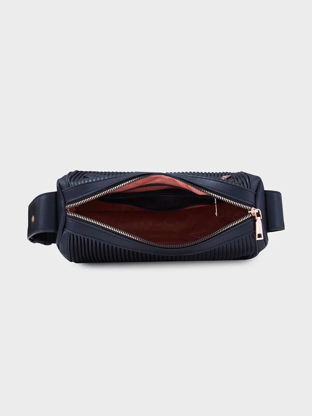 Caprese Ava Medium Black Sling Bag - Image 10