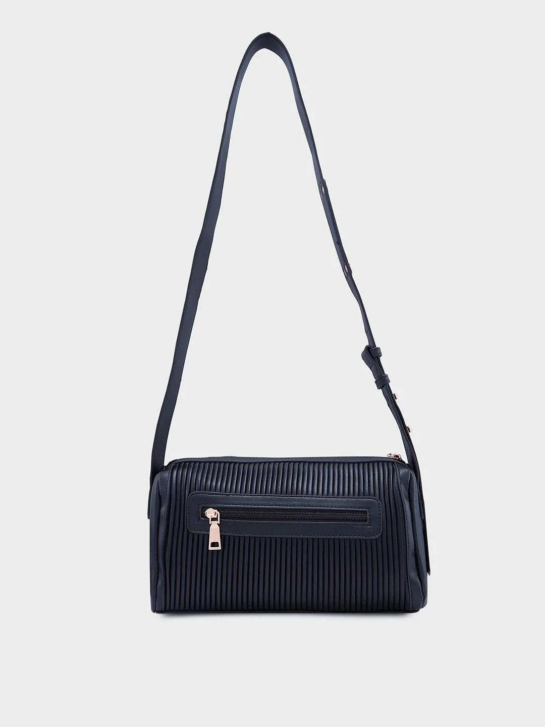 Caprese Ava Medium Black Sling Bag - Image 4