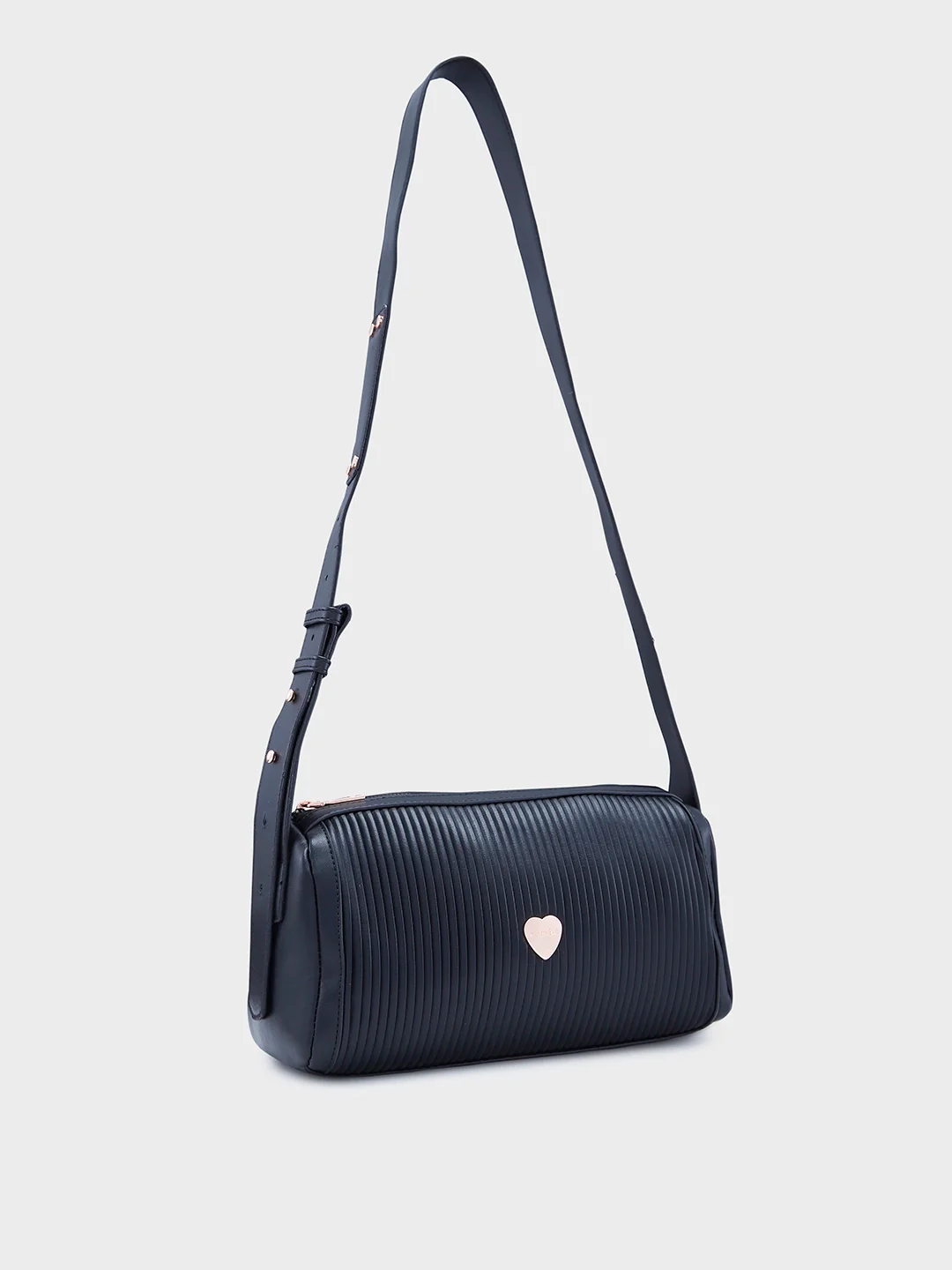 Caprese Ava Medium Black Sling Bag - Image 5