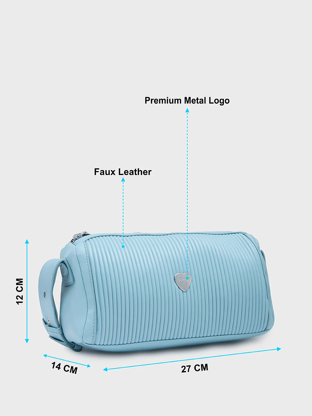 Caprese Ava Medium Powder Sling Bag - Image 9
