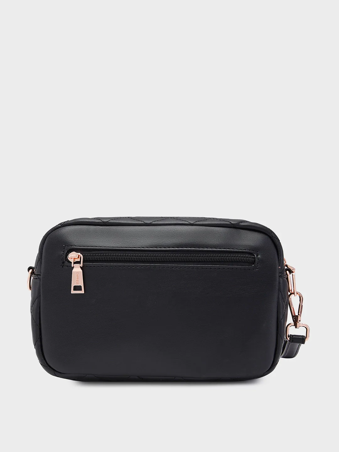 Caprese Ava Small Black Sling Bag - Image 4