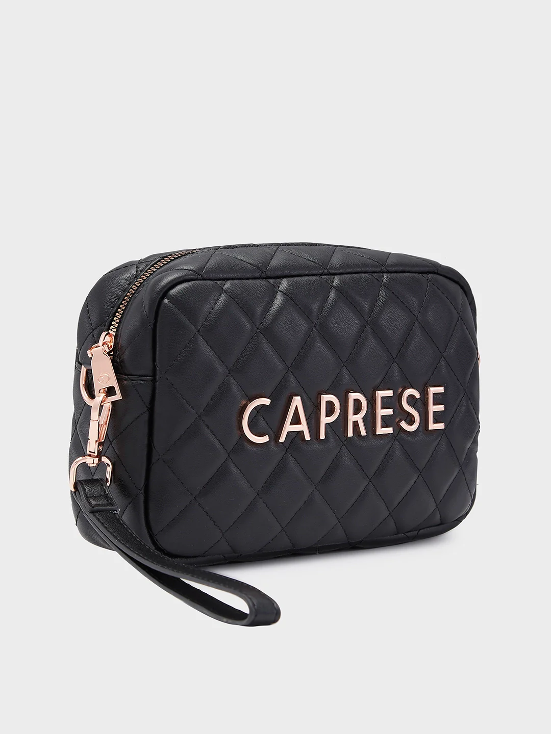 Caprese Ava Small Black Sling Bag - Image 5