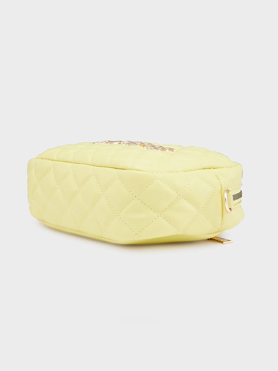 Caprese Ava Small Lemon Yellow Sling Bag - Image 6