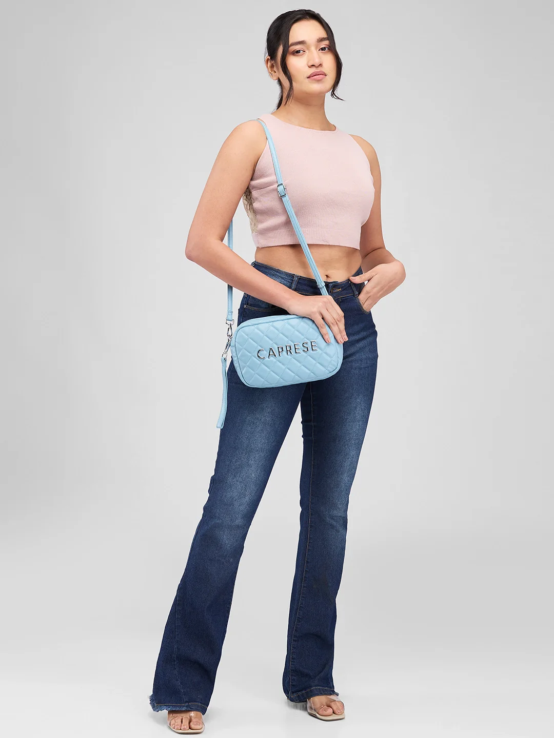 Caprese Ava Small Powder Sling Bag - Image 4