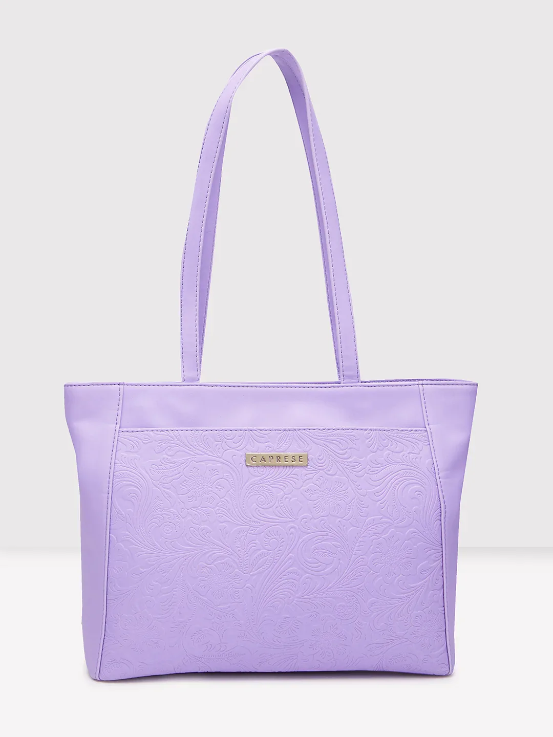 Caprese Avalon Small Lilac Tote Bag
