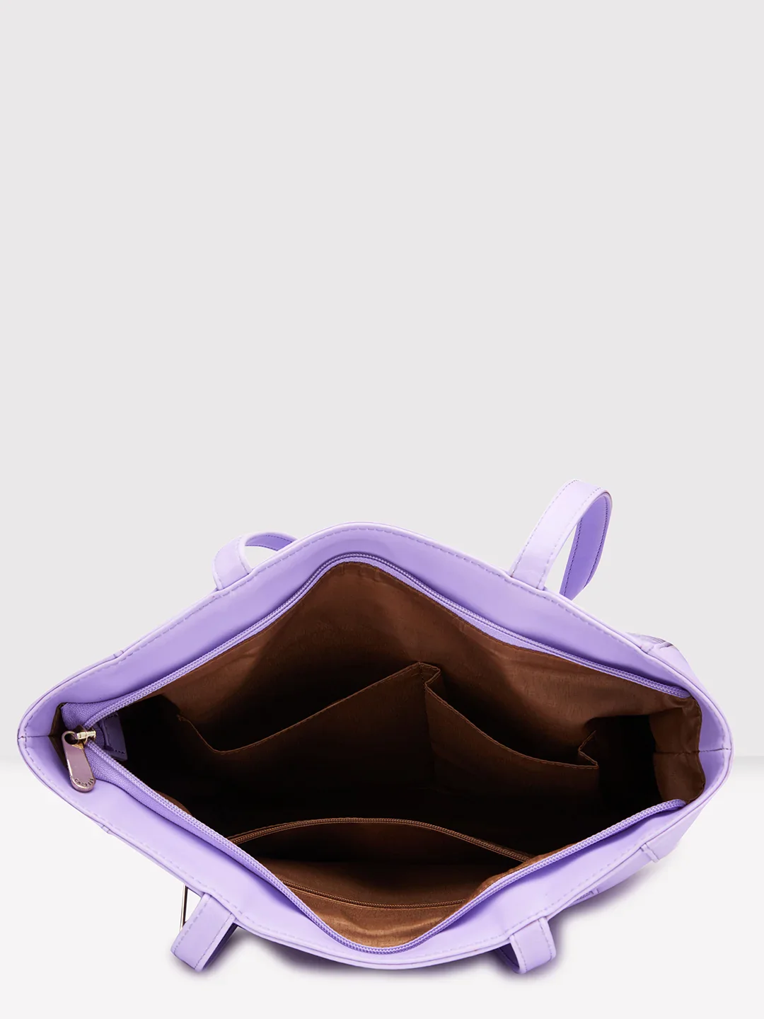 Caprese Avalon Small Lilac Tote Bag - Image 10