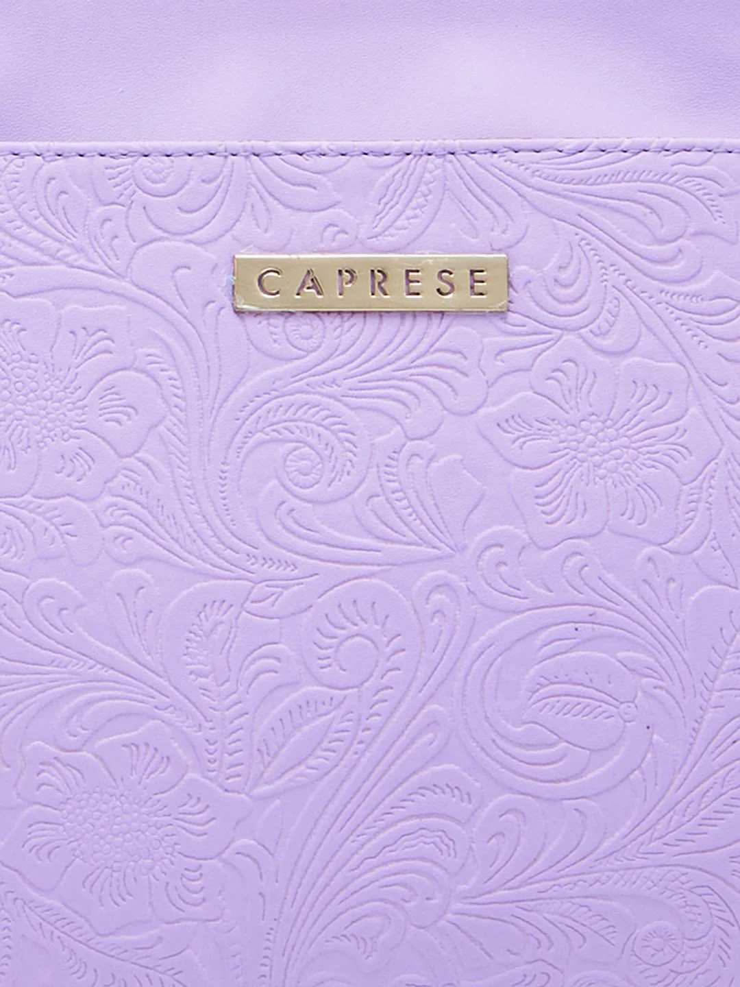 Caprese Avalon Small Lilac Tote Bag - Image 11