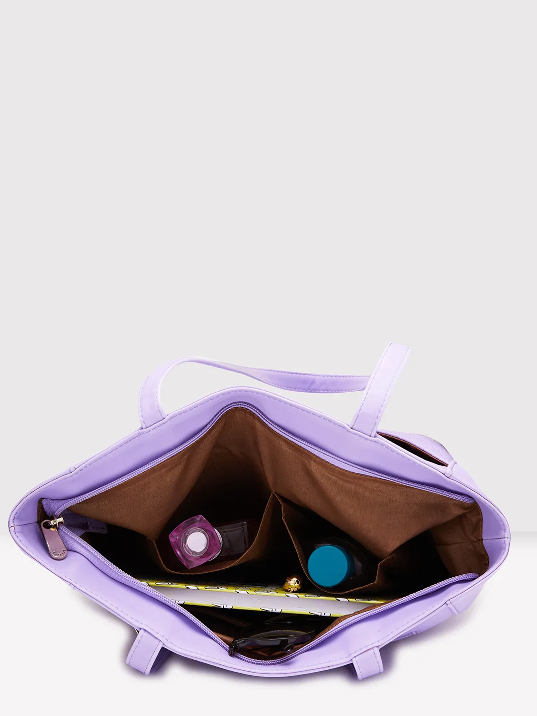 Caprese Avalon Small Lilac Tote Bag - Image 9