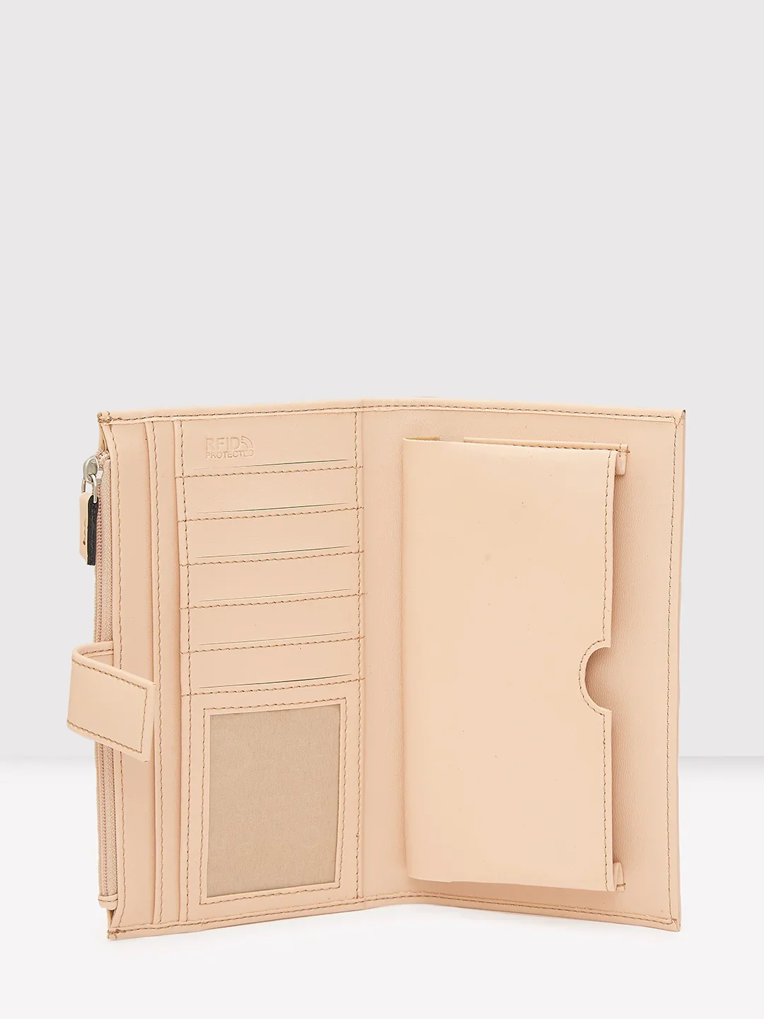 Caprese Avery Large Blush Bifold Wallet - Image 9