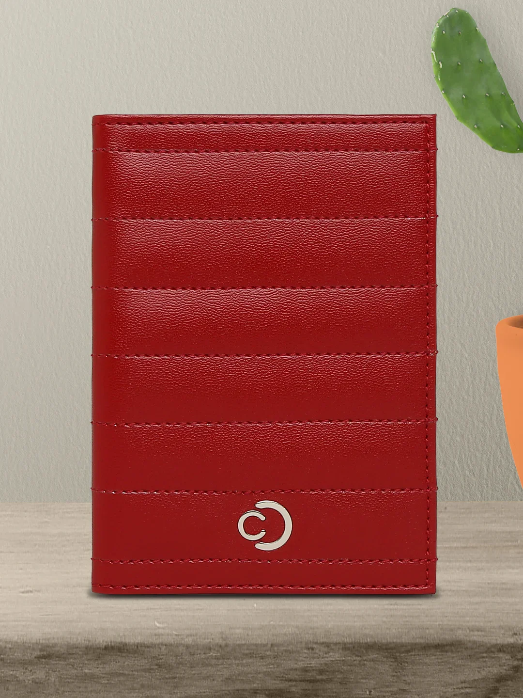 Caprese Avery Bordeaux Passport Case - Image 2