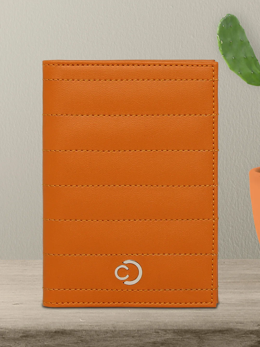Caprese Avery Mustard Passport Case - Image 2