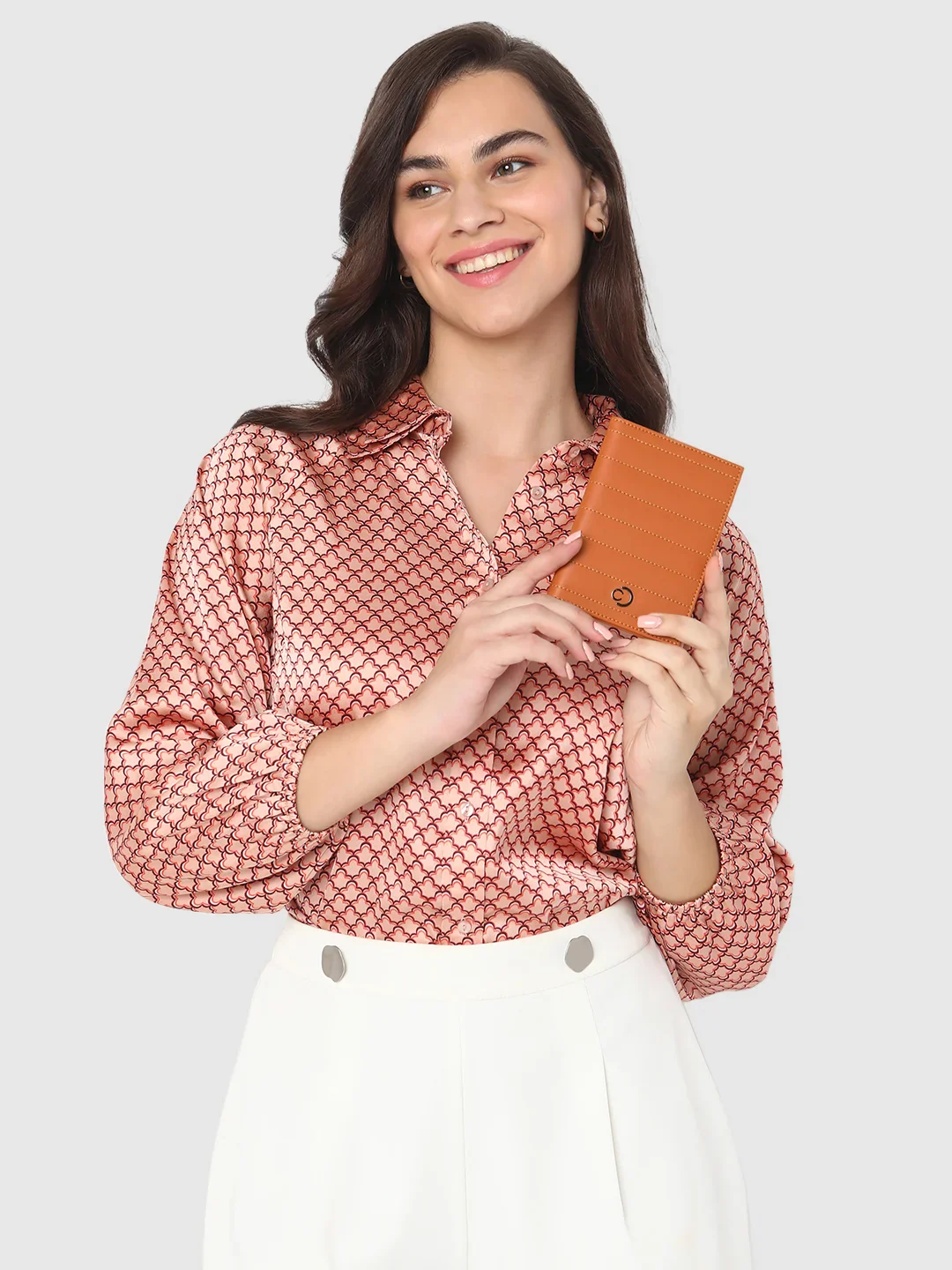 Caprese Avery Mustard Passport Case - Image 3