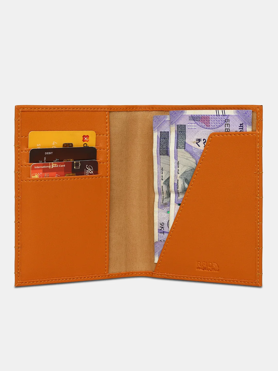 Caprese Avery Mustard Passport Case - Image 6