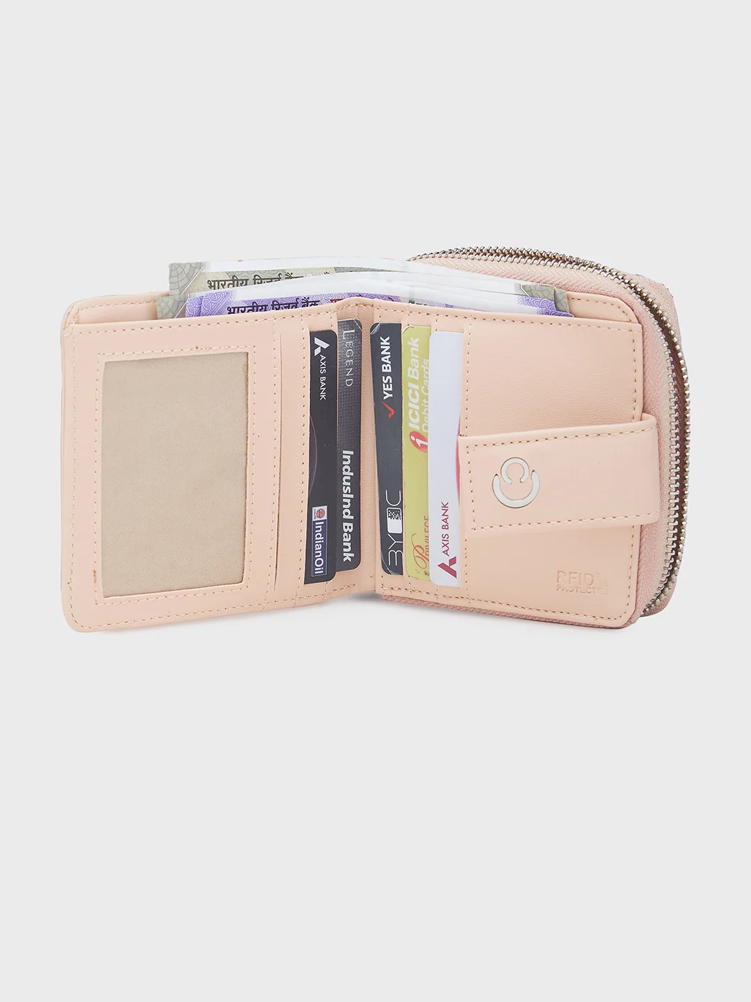 Caprese Avery Small Blush Wallet - Image 11