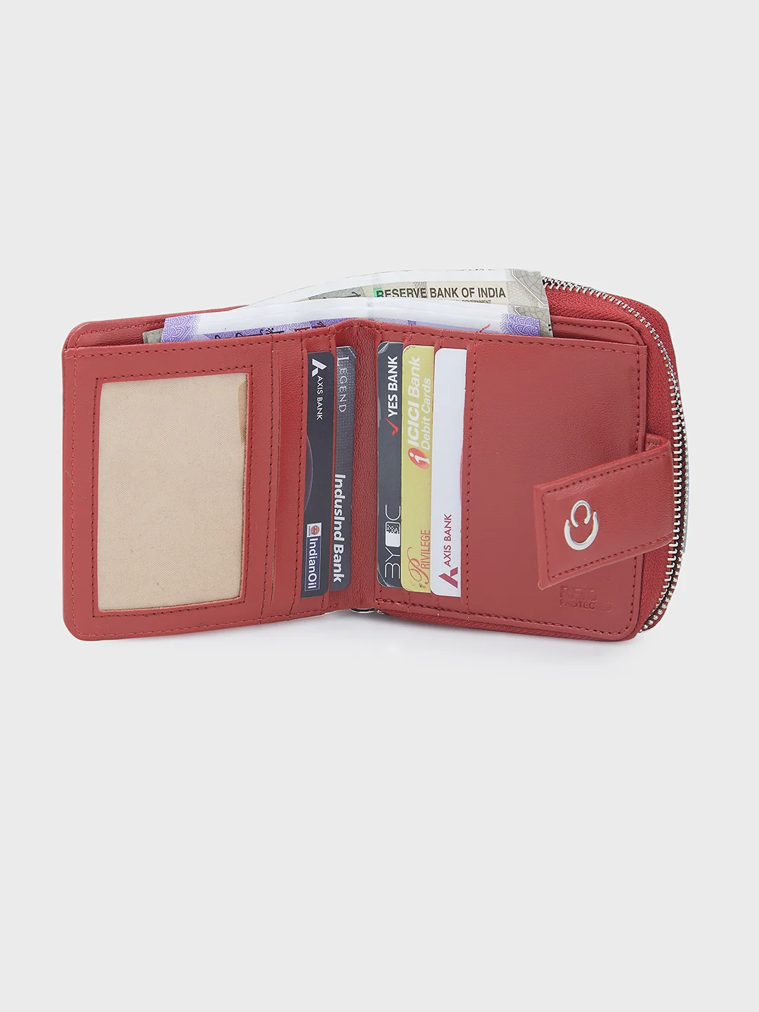 Caprese Avery Small Bordeaux Wallet - Image 13