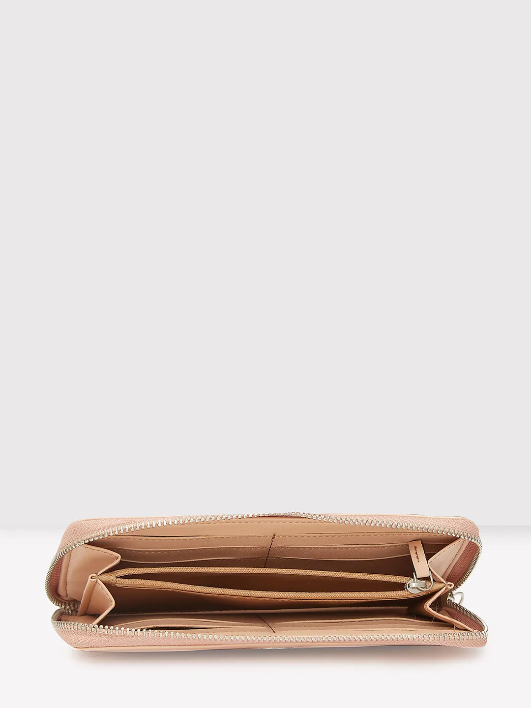 Caprese Avery Large Blush Zip Around Wallet - Image 5