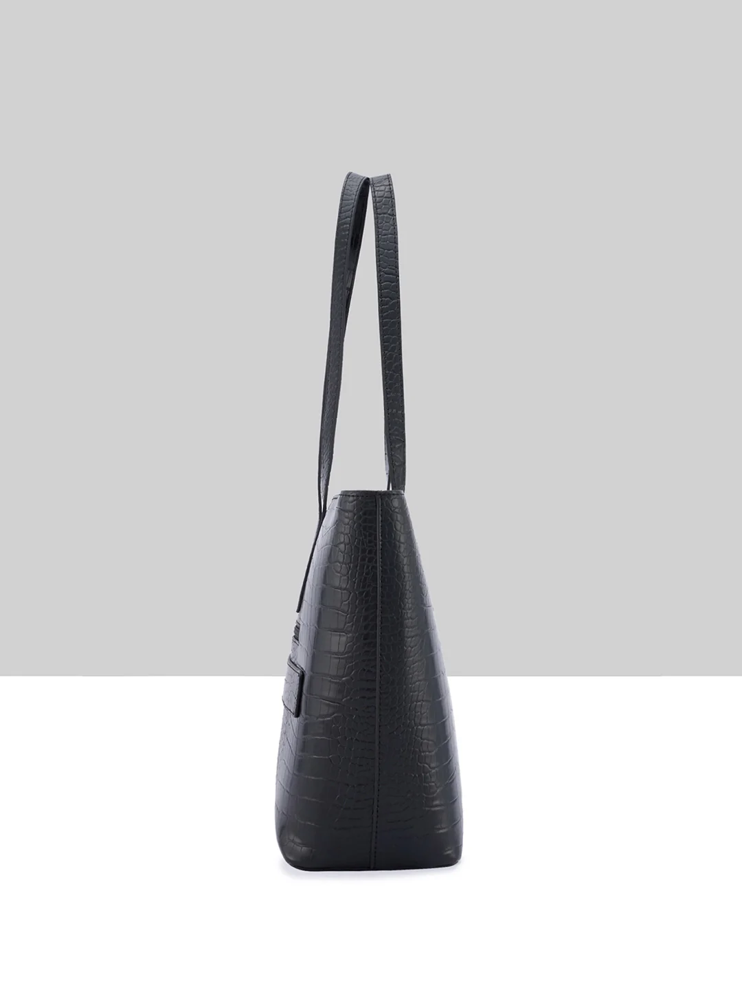 Caprese Aza Large Black Laptop Tote Bag - Image 14