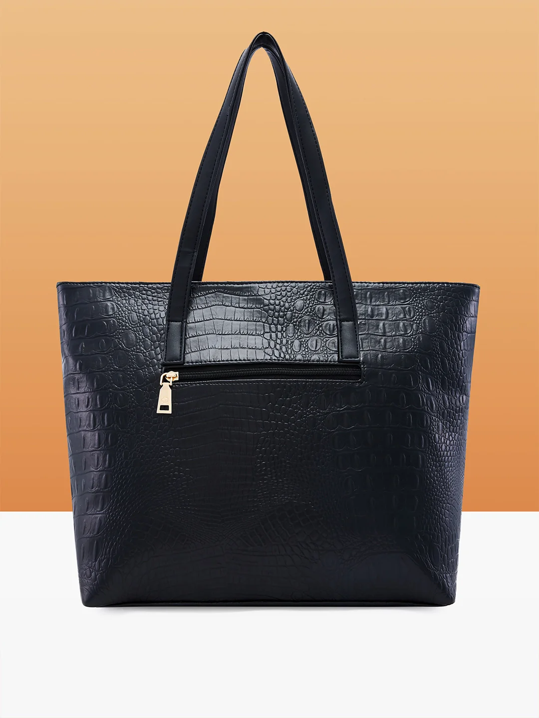 Caprese Azzura Large Black Laptop Bag - Image 5
