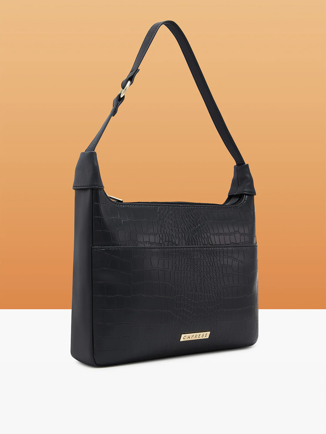 Caprese Azzura Medium Black Hobo Bag - Image 2
