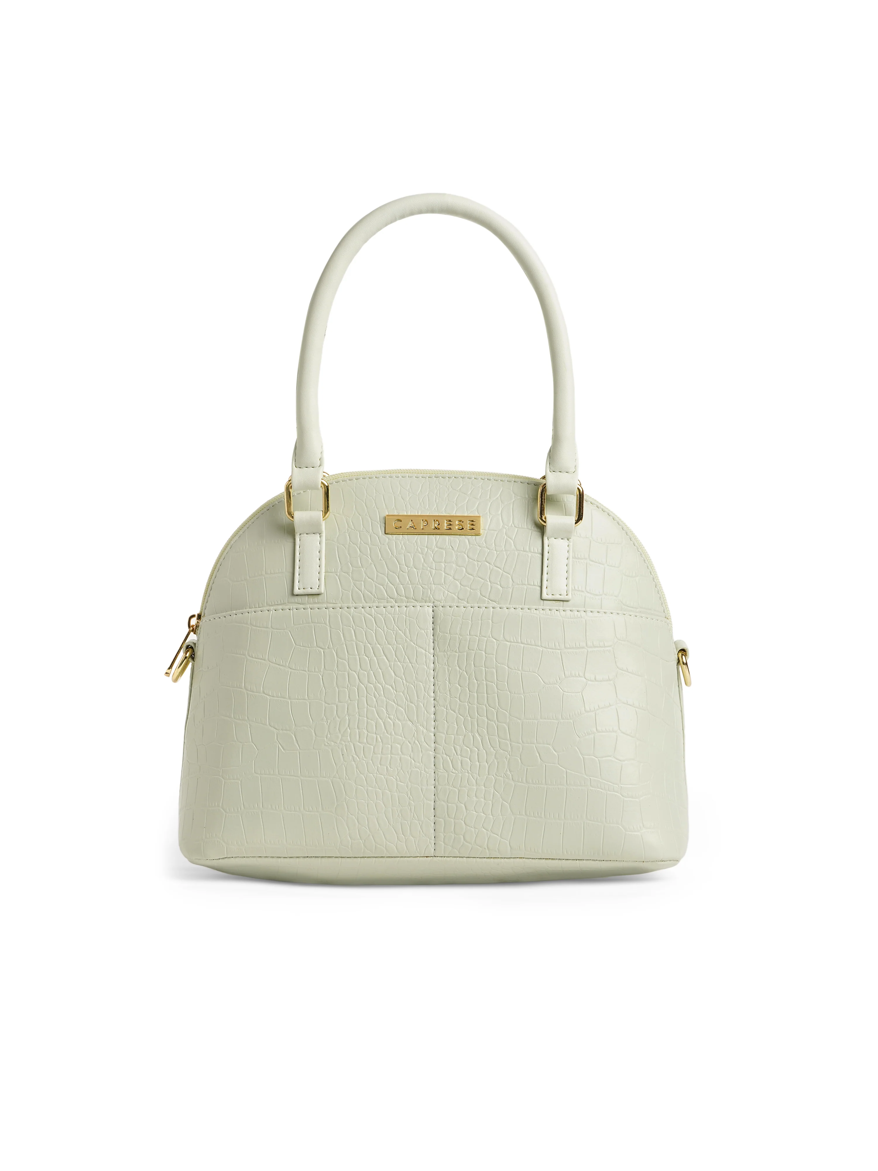 Caprese Azzura Small Sage Green Satchel Bag