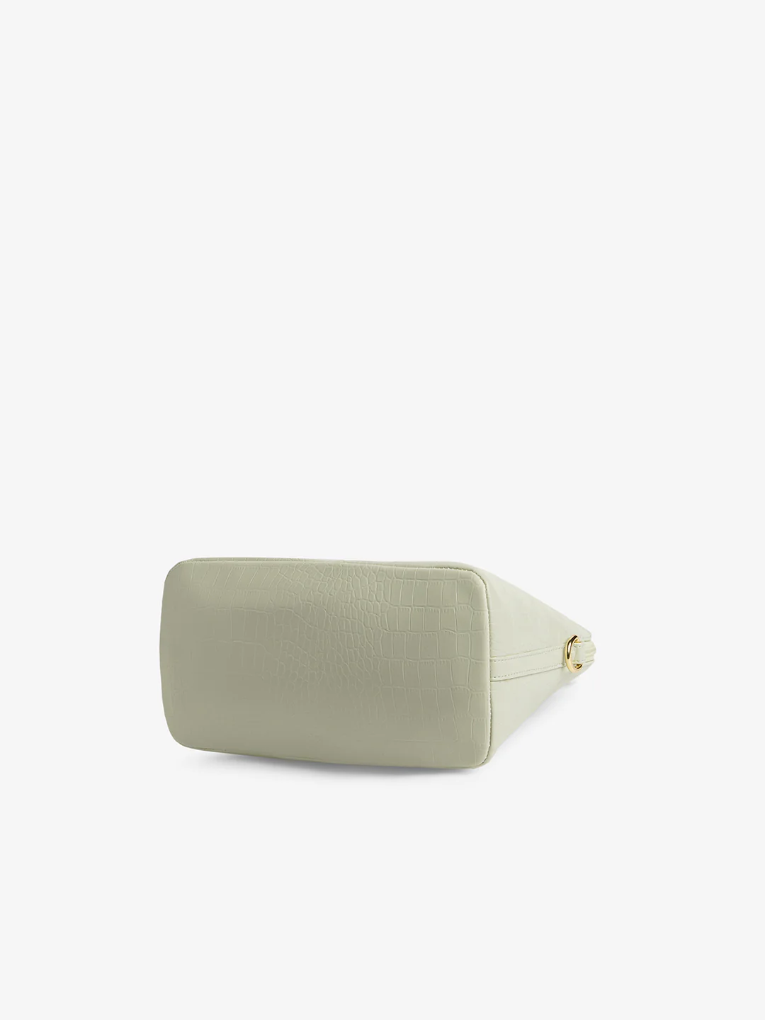 Caprese Azzura Small Sage Green Satchel Bag - Image 6