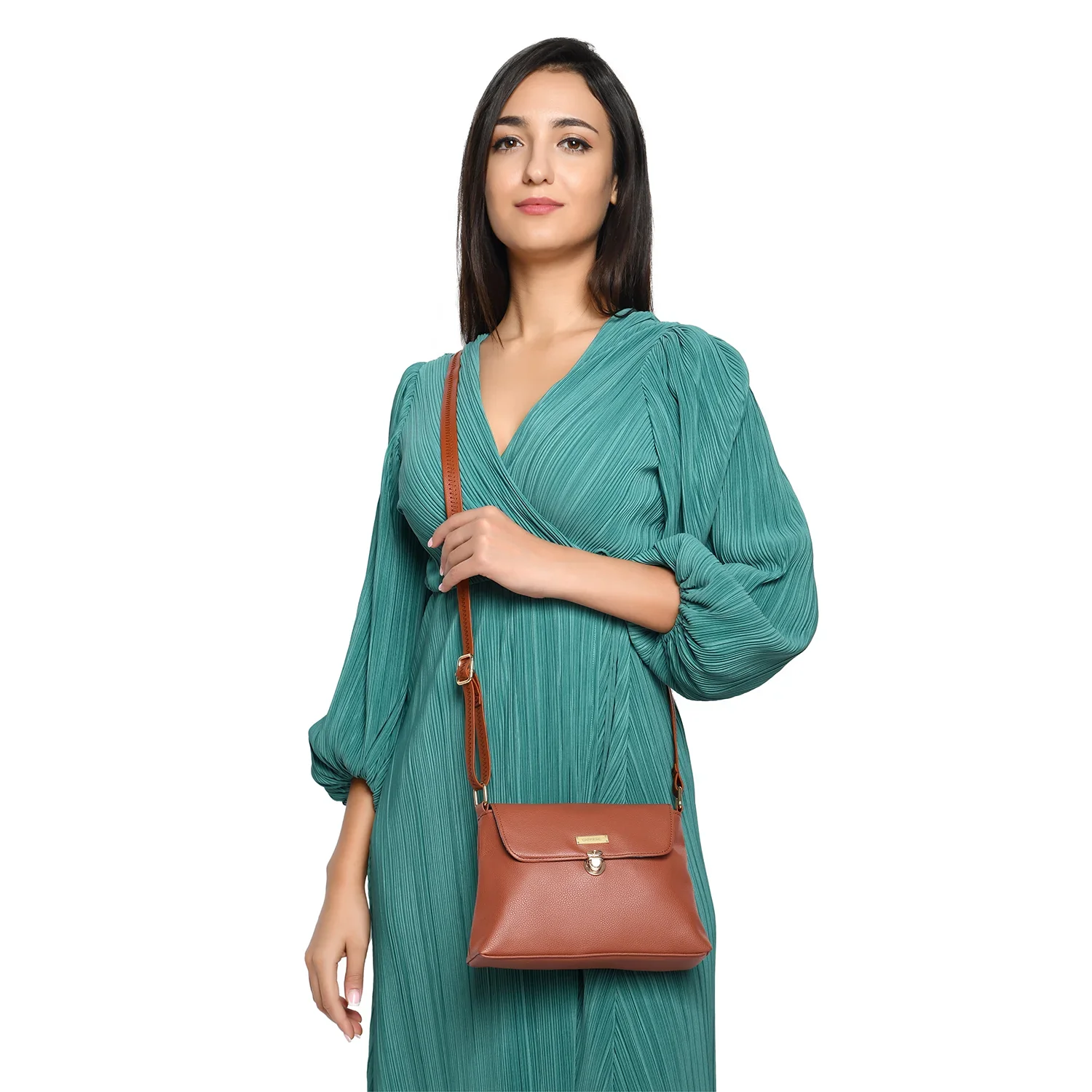 Caprese Bailey Medium Saddle Sling Bag - Image 5