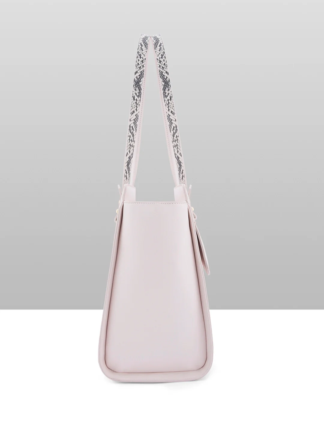 Caprese Bambi Large Beige Satchel Bag - Image 9
