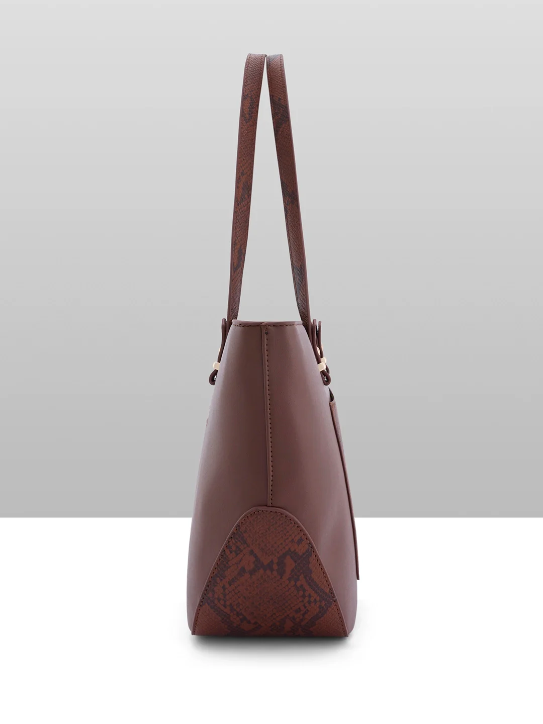 Caprese Bambi Large Brown Tote Bag - Image 9