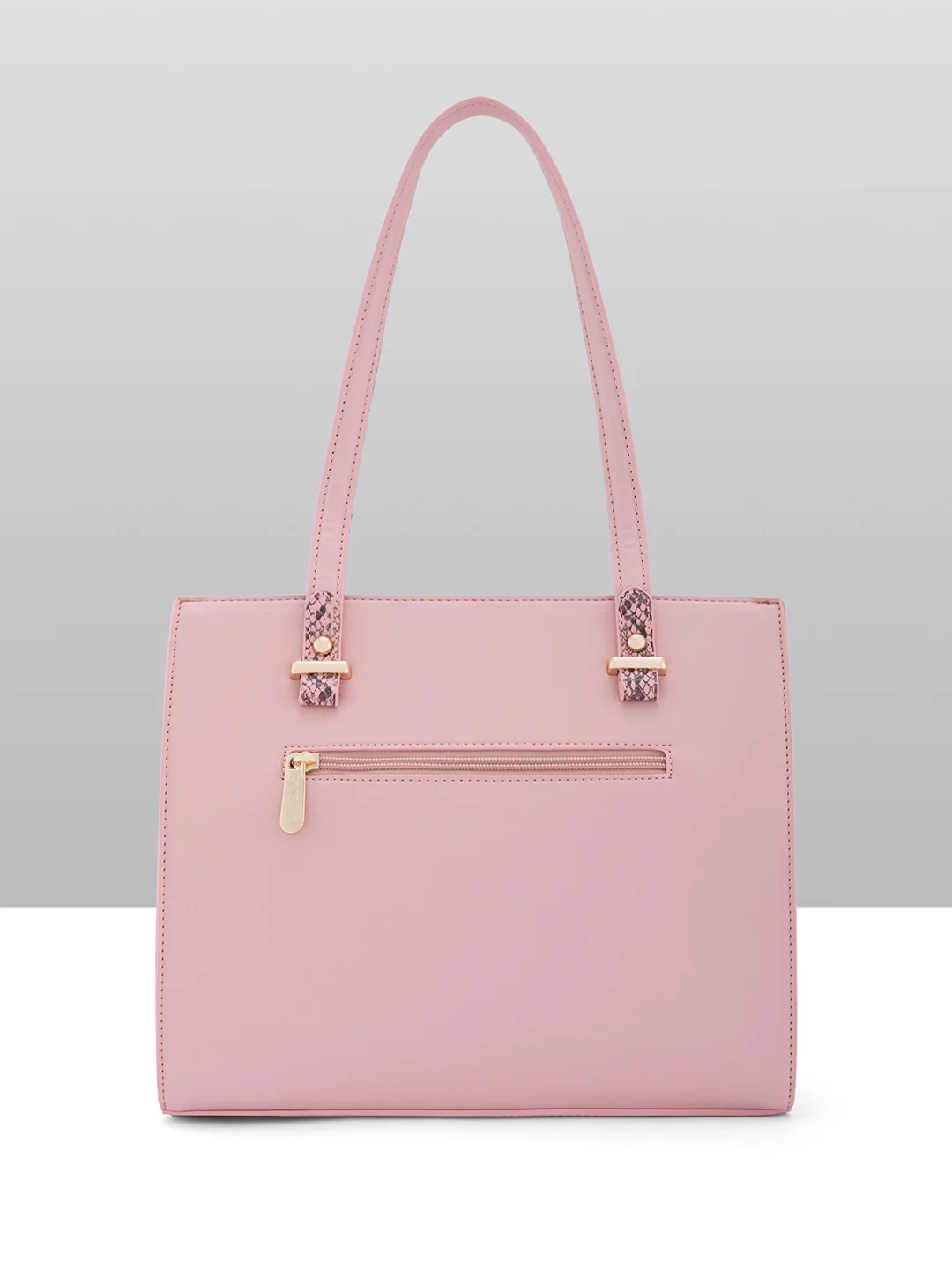Caprese Bambi Medium Blush Satchel Bag - Image 8