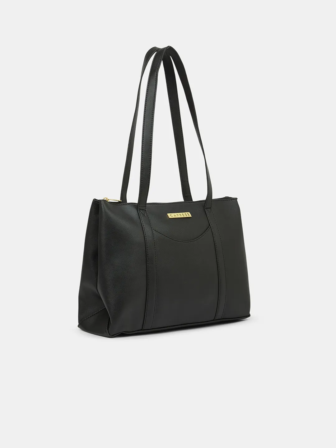 Caprese  Basil Small Black Tote Bag - Image 3
