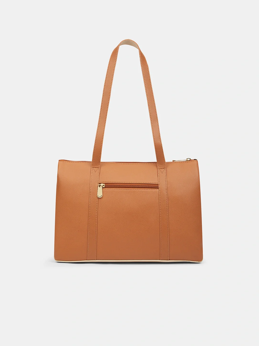 Caprese Basil Small Tan Tote Bag - Image 4