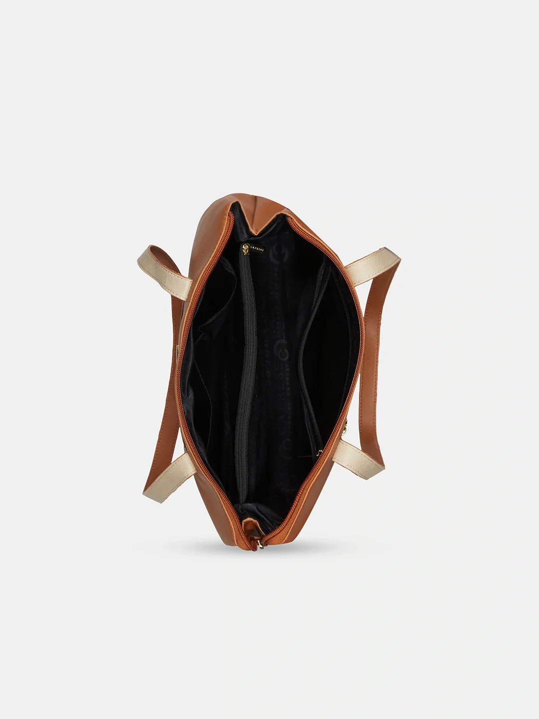 Caprese Basil Small Tan Tote Bag - Image 6