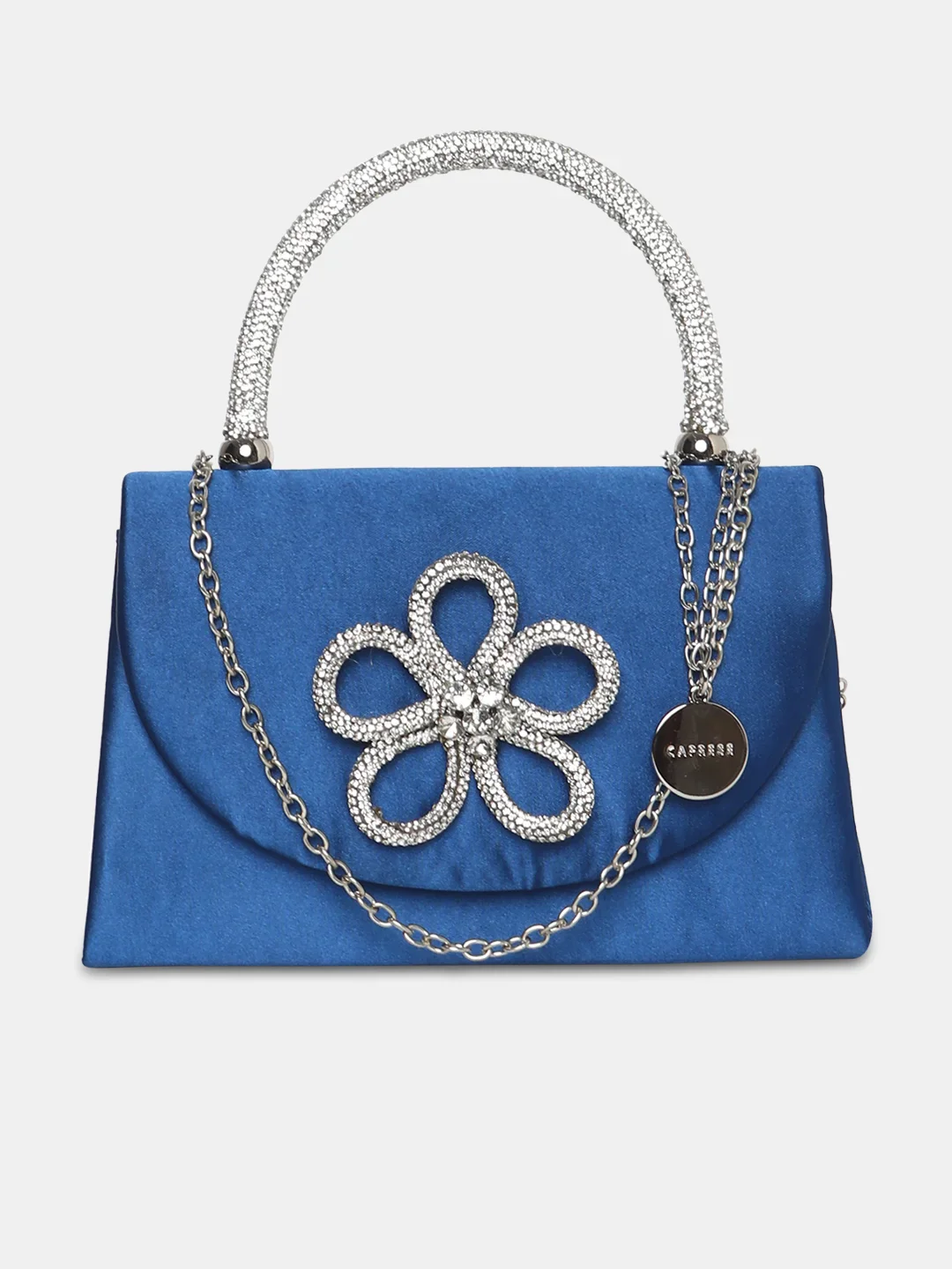 Caprese Bella Small Blue Clutch