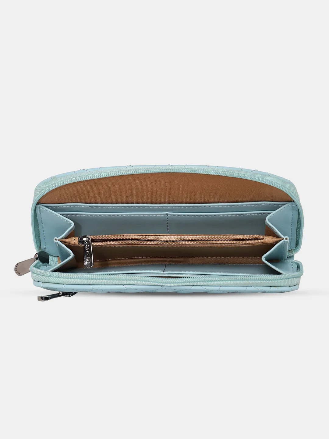 Caprese Berdine Small Light Blue Sling Bag - Image 9