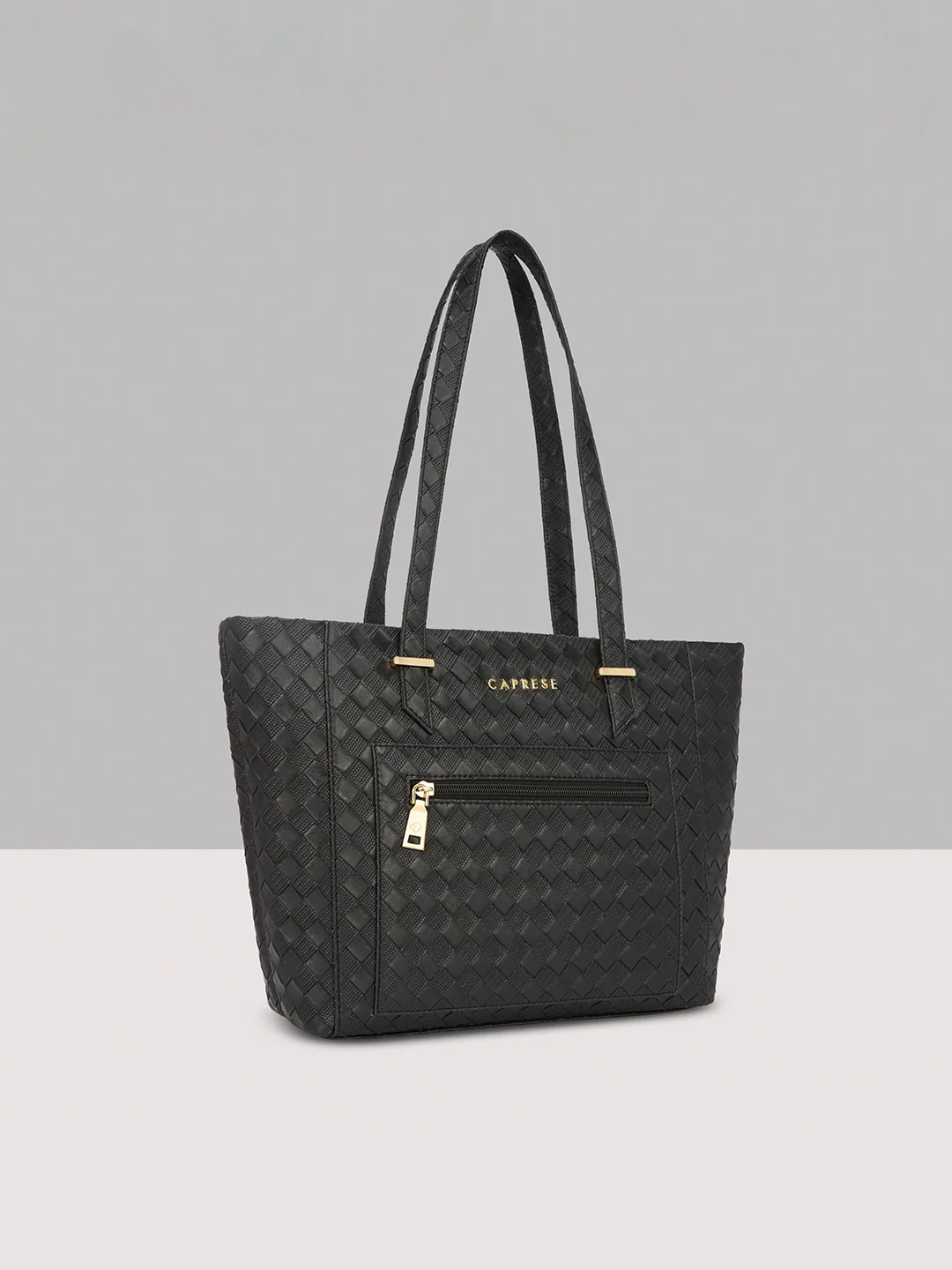 Caprese Birdy Medium Black Tote Bag - Image 3