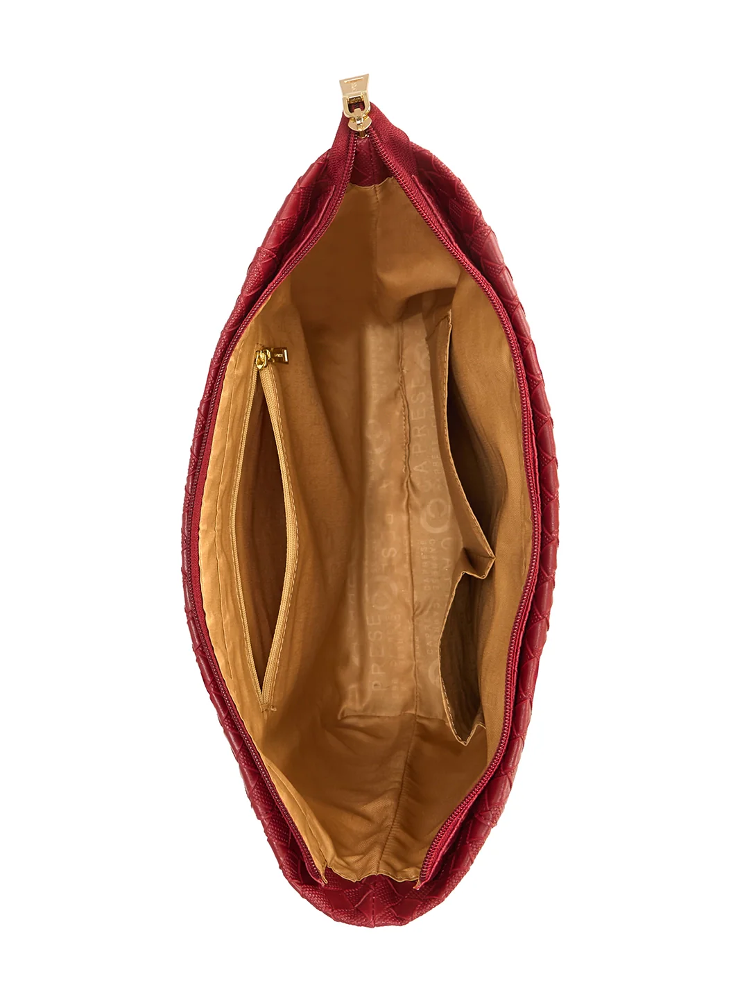 Caprese Birdy Medium Cherry Red Tote Bag - Image 7