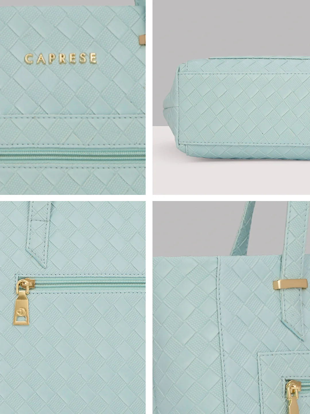 Caprese Birdy Medium Powder Blue Tote Bag - Image 9