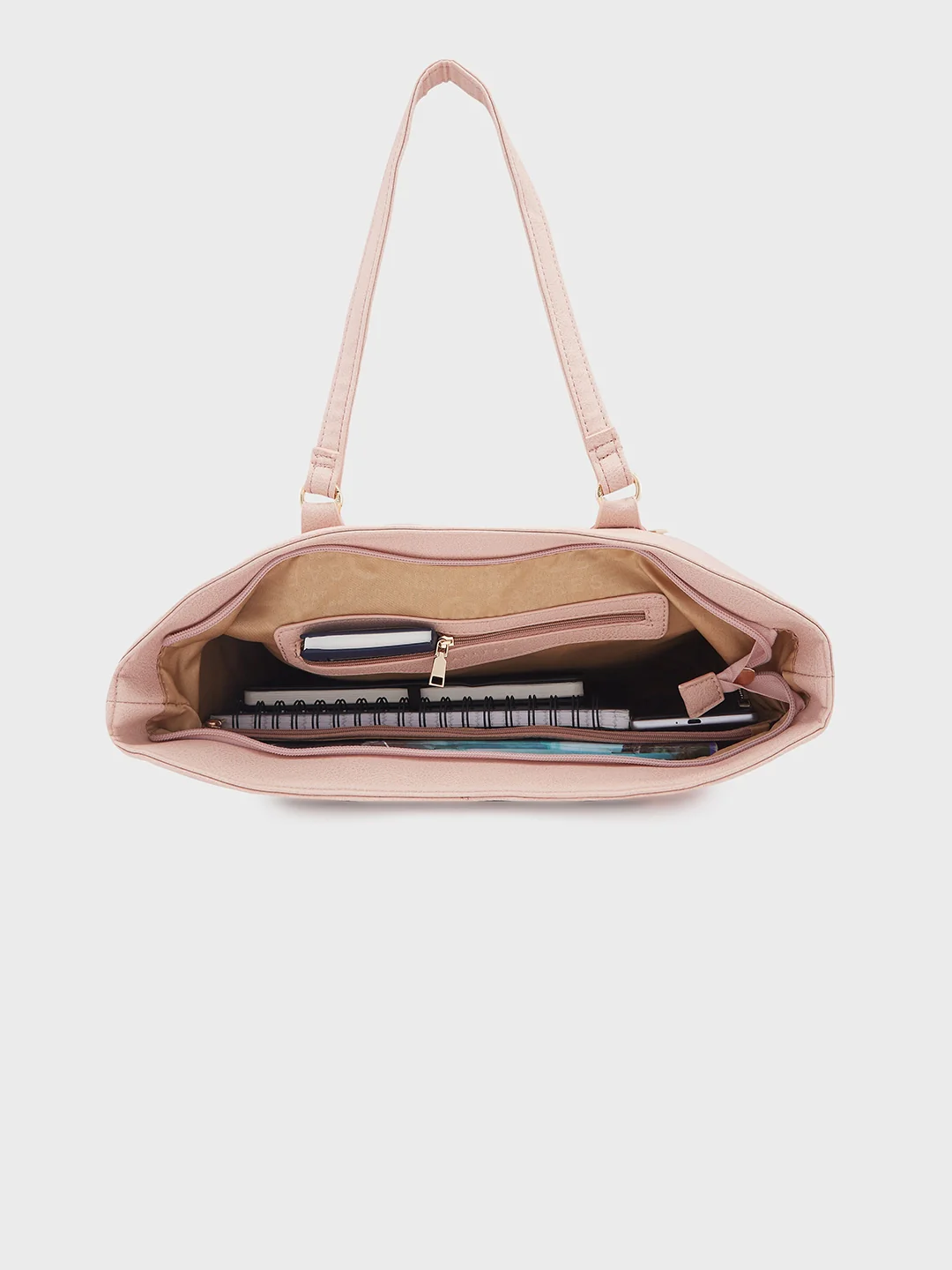 Caprese Blake Medium Pink Satchel Bag - Image 6