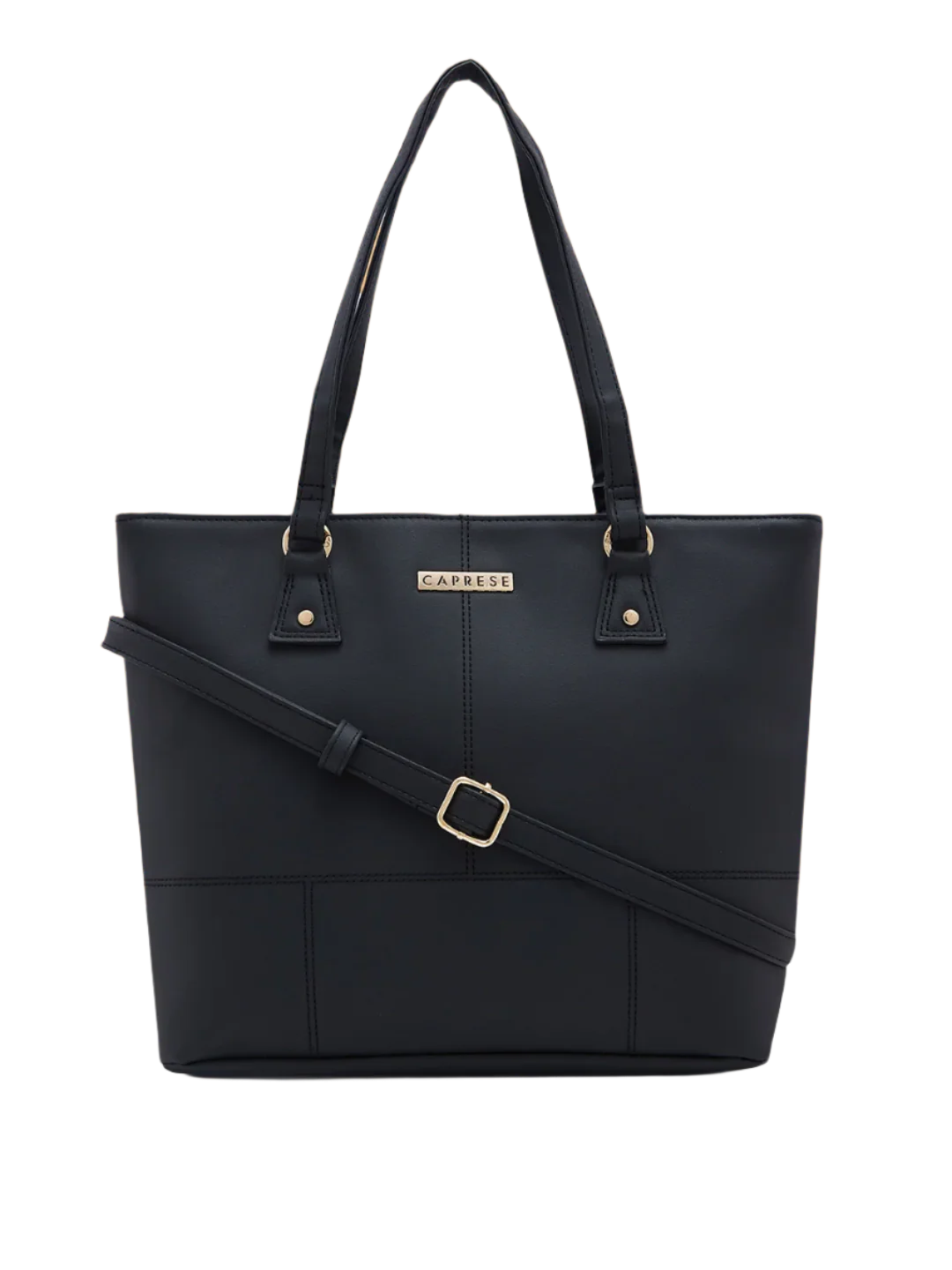 Caprese Blake Medium Black Tote Bag