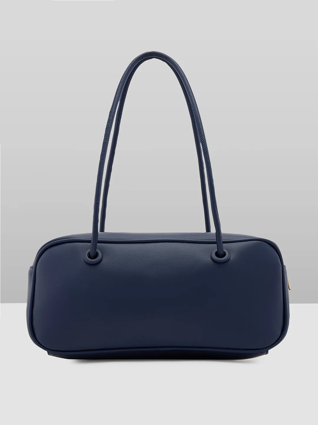 Caprese Bloom Medium Navy Baguette Bag - Image 4