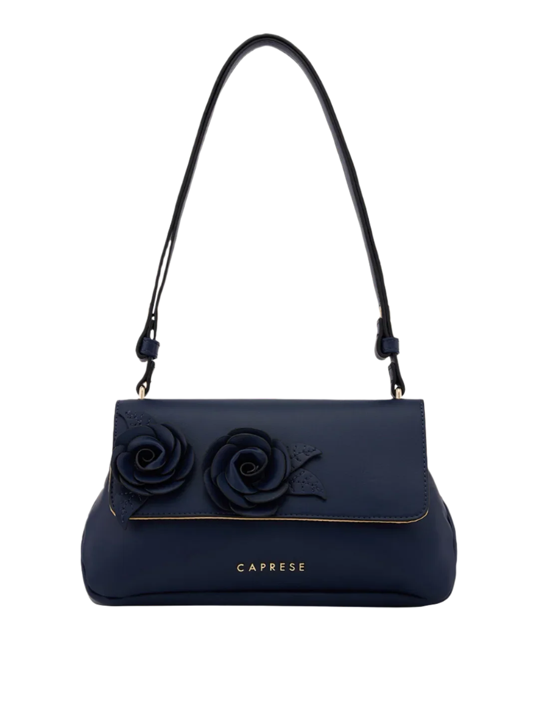 Caprese Bloom Medium Navy Sling Bag