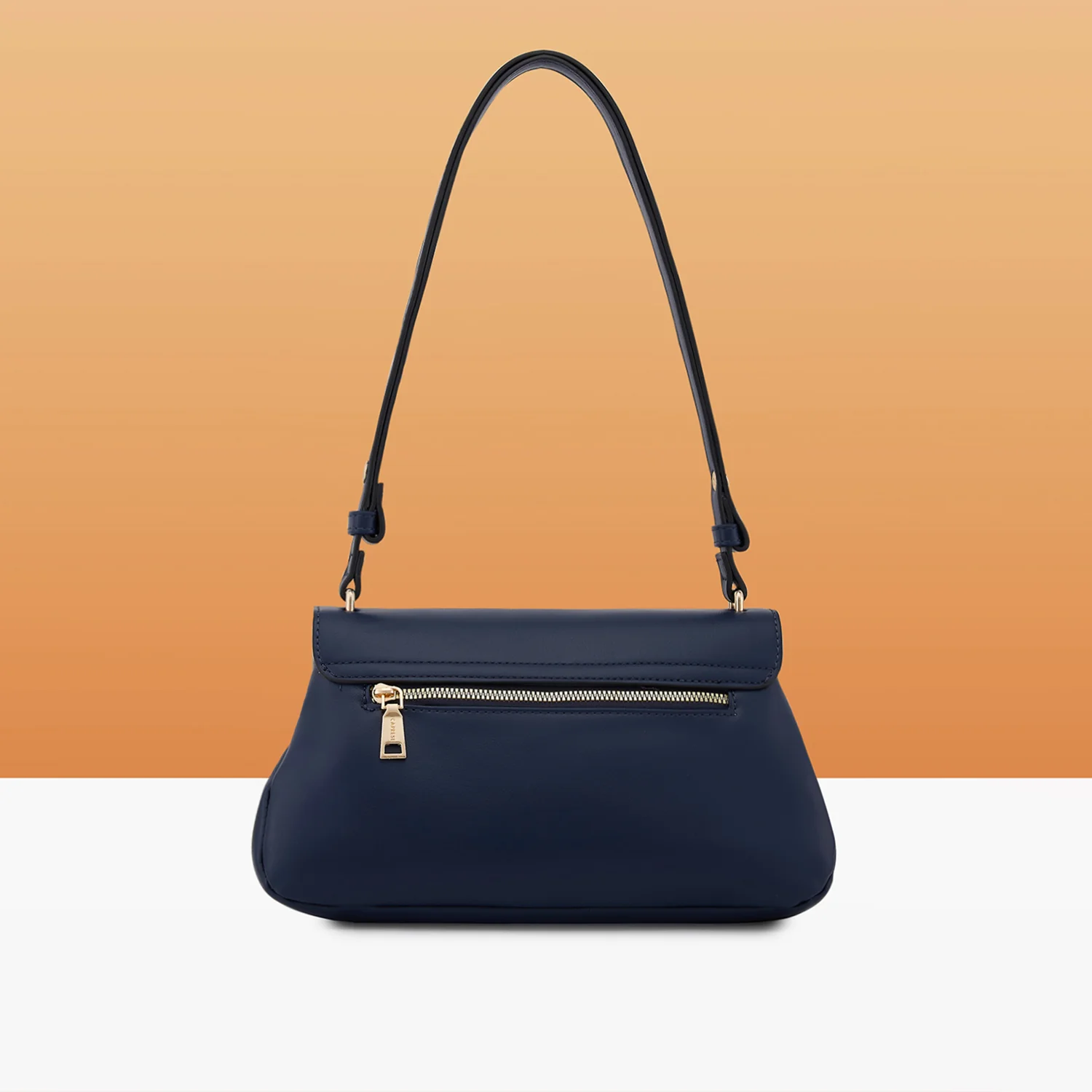 Caprese Bloom Medium Navy Sling Bag - Image 5