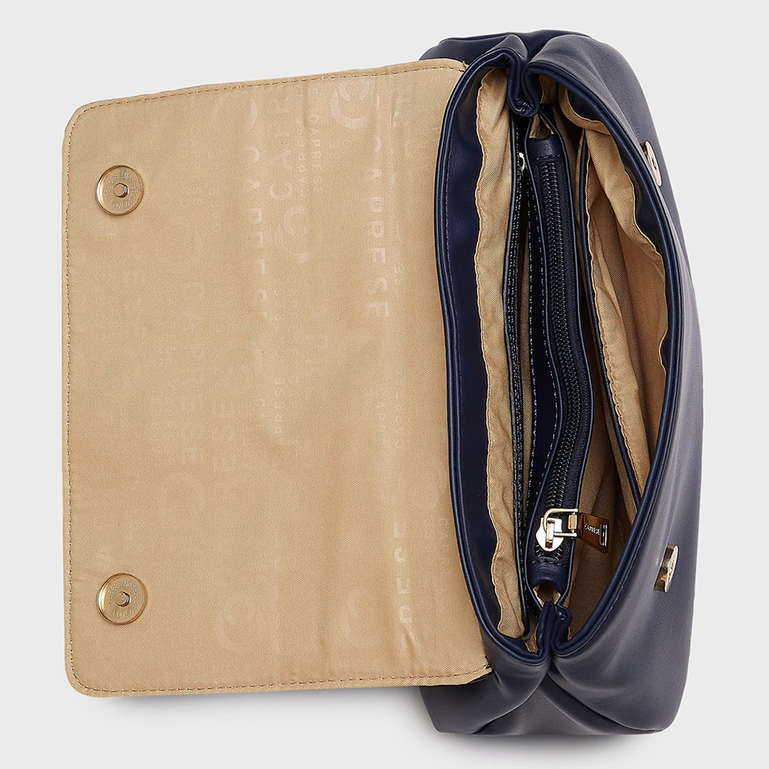 Caprese Bloom Medium Navy Sling Bag - Image 9