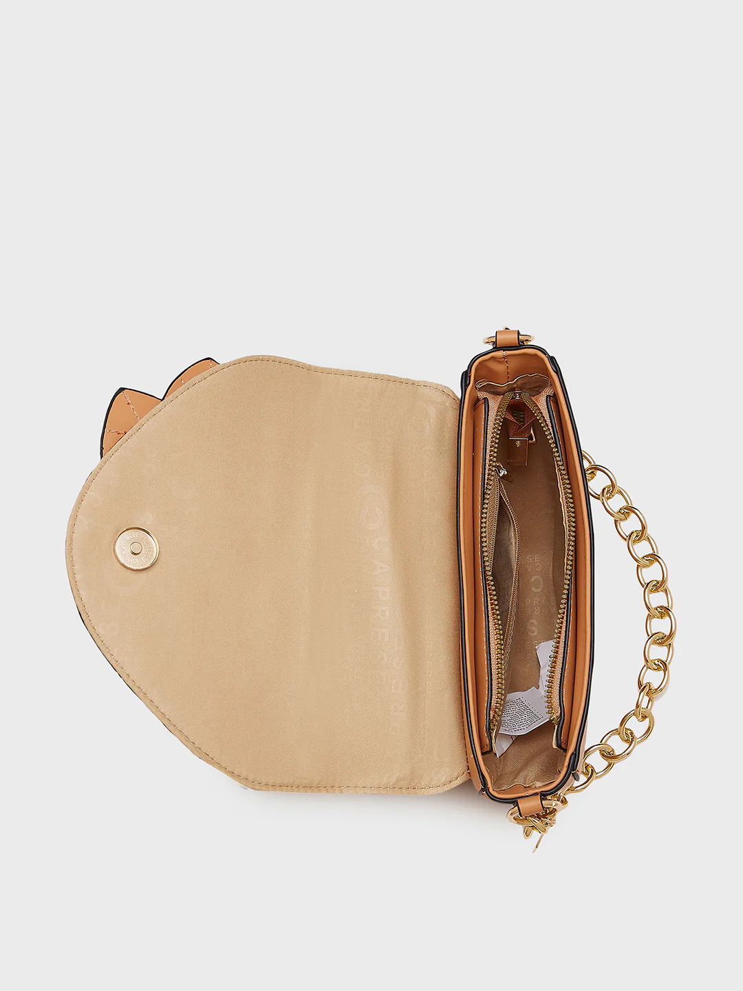 Caprese Bloom Small Apricot Sling Bag - Image 10