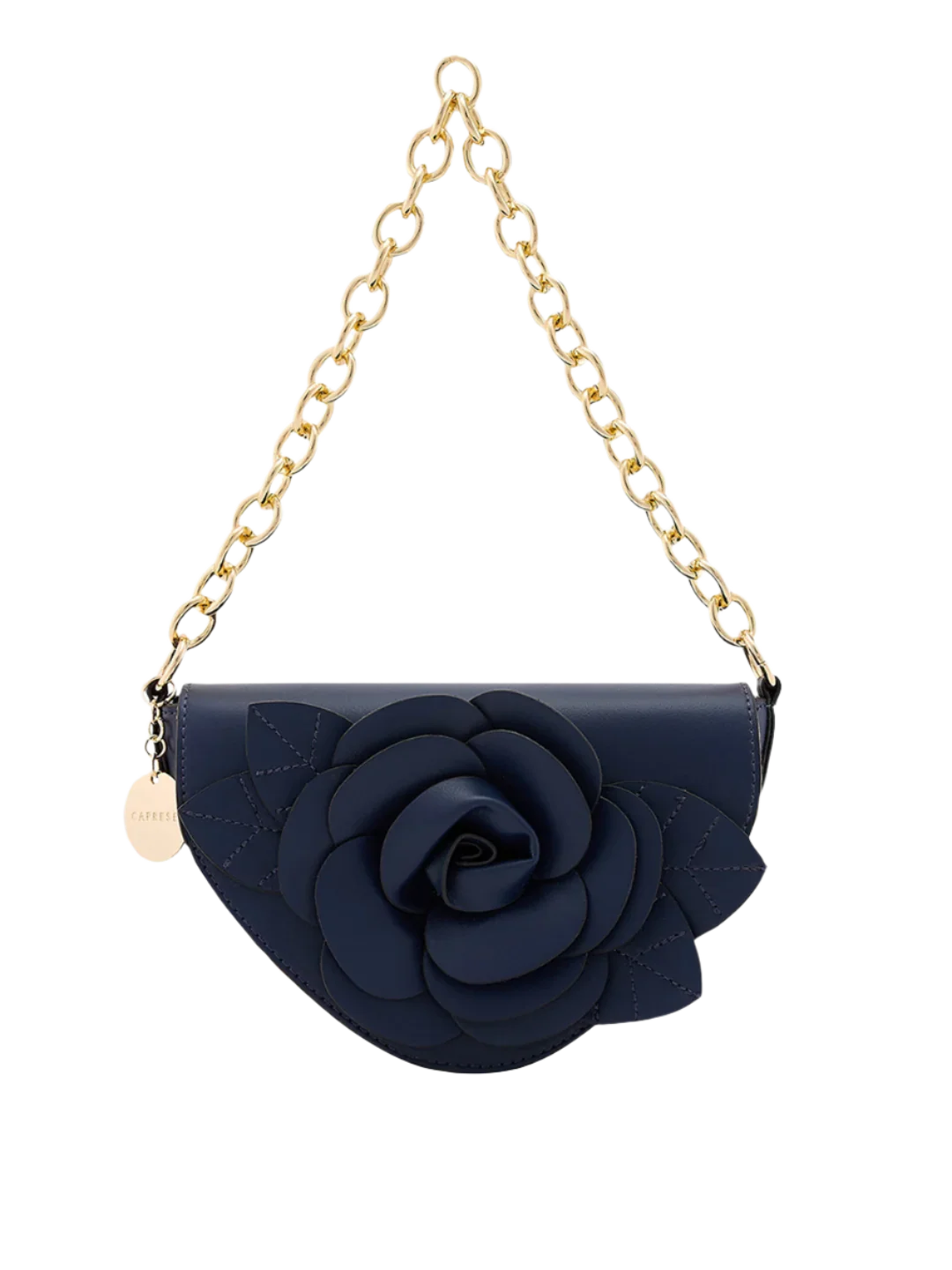 Caprese Bloom Small Navy Sling Bag
