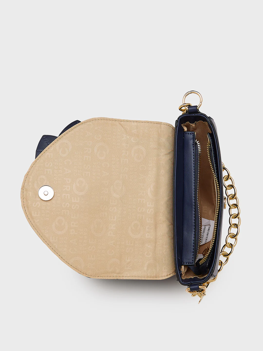 Caprese Bloom Small Navy Sling Bag - Image 9